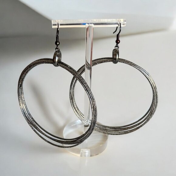 Big Round Disco Earring - Picture 6 of 6